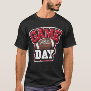 Camiseta Vintagem de Futebol do Game Day Team