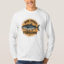 Vintagem de Pesca do Atum Grande