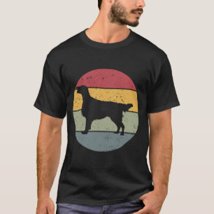 Camiseta Vintagem de Retriever Revestido Plano