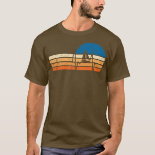 Camiseta Vintagem de Retro à Vela