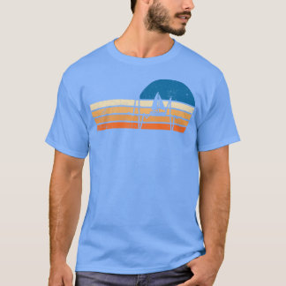 Camiseta Vintagem de Retro à Vela