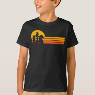 Camiseta Vintagem de Retro Chess Lover
