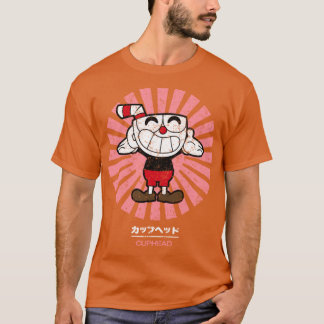 Camiseta Vintagem de Retro Cuphead