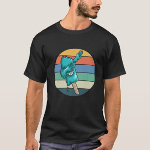 Camiseta VINTAGEM DE RETRO DO FUN DE DABBING DE sorvete.