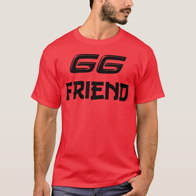 Camiseta Vintagem do amigo GG (Frente)
