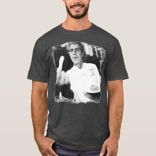 Camiseta Vintagem do Dedo Médio Anthony Bourdain TShirt