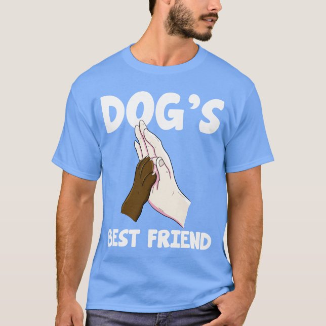 Camiseta Vintagem do Melhor Amigo dos Cães (Frente)