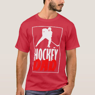 Camiseta Vintagem do Pai de Hóquei em Gelo do Padre Hockey