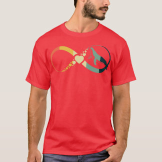 Camiseta Vintagem do Whale Infinity