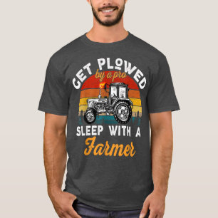 Camiseta Vintagem Engraçada É Empurrada Por Um Sono Pró Com