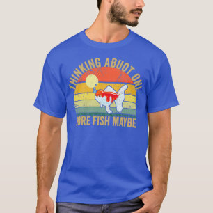 CAMISETA VINTAGEM PENSANDO SOBRE UM PEIXE NOVO TALVEZ 3