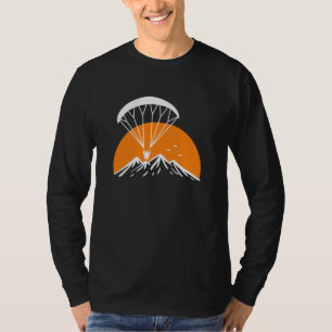 Camiseta Vintagem retrô de paramotorização
