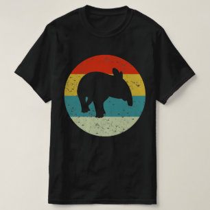 Camiseta Vintagem retrô TAPIR