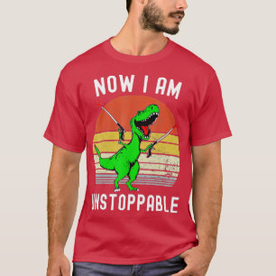 Camiseta Vintagem Retroativa Agora Eu Sou Incessível Trex E