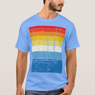 Camiseta Vintagem Retroativa de Entrega à Vela