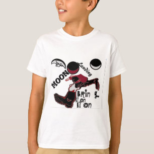 Camiseta Vintagem retrógrada bonita Traga-a para a terra da