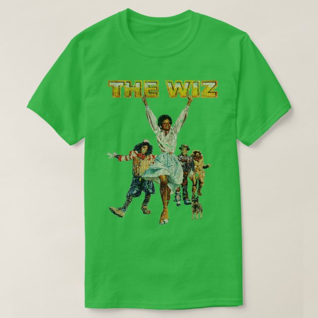 CAMISETA VINTAGEM WIZ 1978 (Frente do Design)