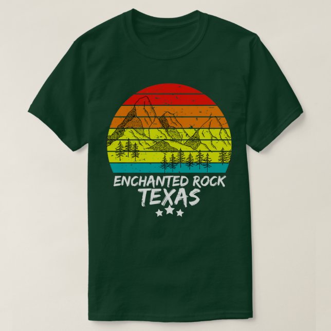 Camiseta VINTAGENS DE TEXASTEXAS ROCK ENCANTADASsaia (Frente do Design)