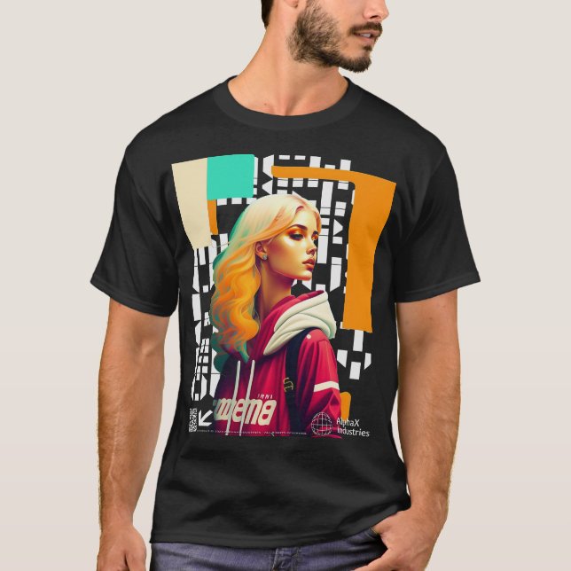 Camiseta VintageTech#03 - Coleção Premium Elegenza (Frente)