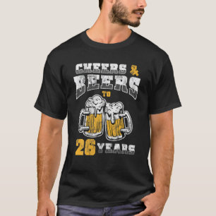 Camiseta Vinte E Sessenta E Sessenta Aniversários E Cerveja