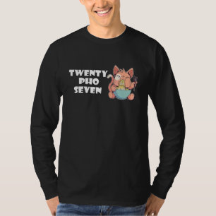 Camiseta Vinte Pho Gato Pho Sopa Asiática Vietnamita Macar