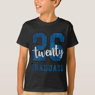 Camiseta Vinte Seis Graduados Cl De 2026 Azul Graduado Seni