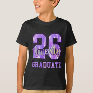 Camiseta Vinte Seis Graduados Cl De 2026 Rosa Sênior Gradua