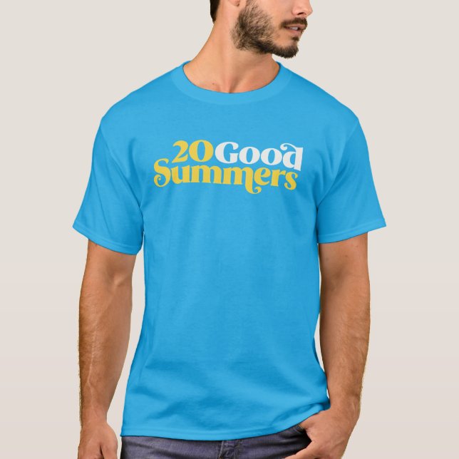 Camiseta Vinte Verões Incríveis (Frente)