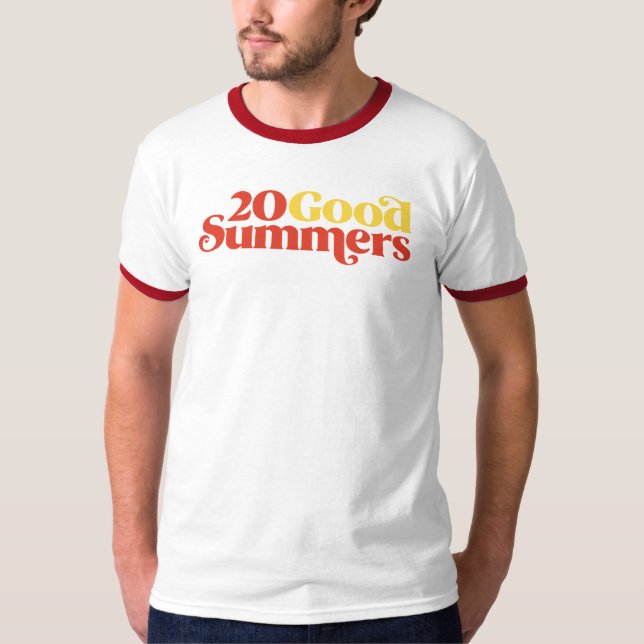 Camiseta Vinte Verões Incríveis: Ringer (Frente)