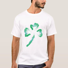Camiseta Vintge Shamrok Leaf, Rua, T-shirt do dia Patrick
