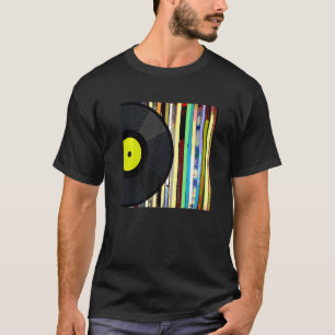 Camiseta Vinyl Record Collecting Vinyl Album Collection