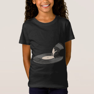 Camiseta Vinyl Record Pizza Slice - Collector Music Lover R