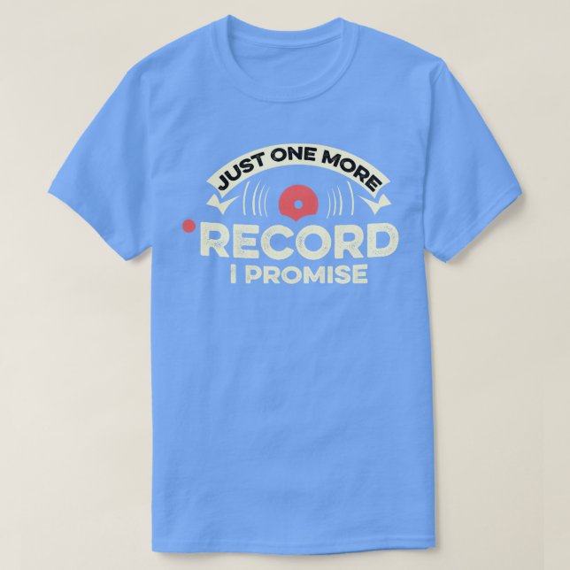 Camiseta Vinyl Record Player Funny Vinyl Collector (Frente do Design)