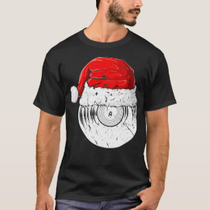 Camiseta Vinyl Record Santa Hat Natal Xmas