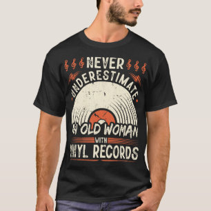 Camiseta Vinyl Record Women Vinyl