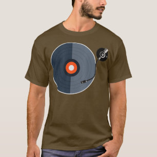 Camiseta Vinyl Retro LP - Coleção de gravações do DJ Tu