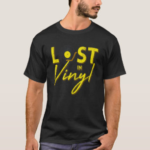 Camiseta Vinyl Retro Record Collector Vintage Music Perdido