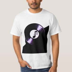 Camiseta Vinyl Vibes: O Som da Simplicidade