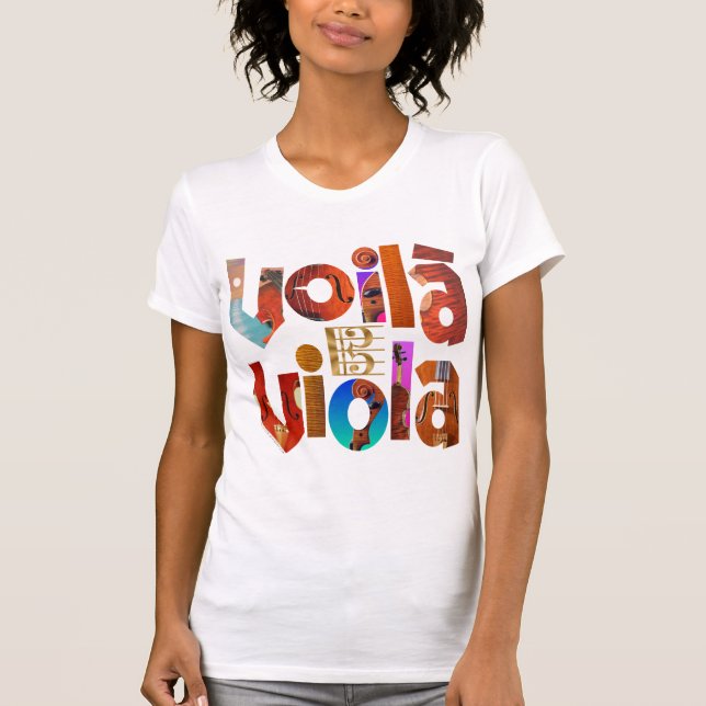 Camiseta Viola de Voilà! (Frente)