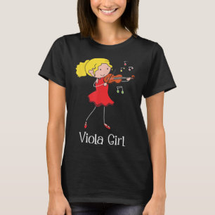 Camiseta Viola Girl - Violista Symphony Banda Jazz Music Lo