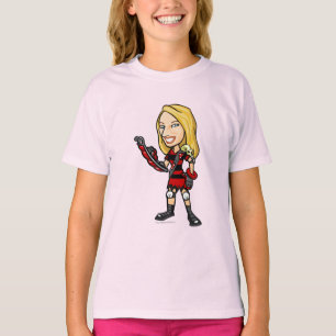 Camiseta Viola Krawk Island Staff Player