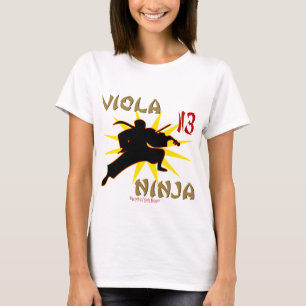 Camiseta Viola Ninja