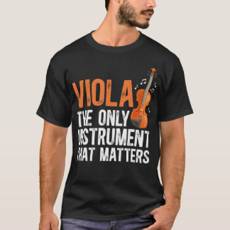 Camiseta Viola O Único Instrumento Que Importa Viola