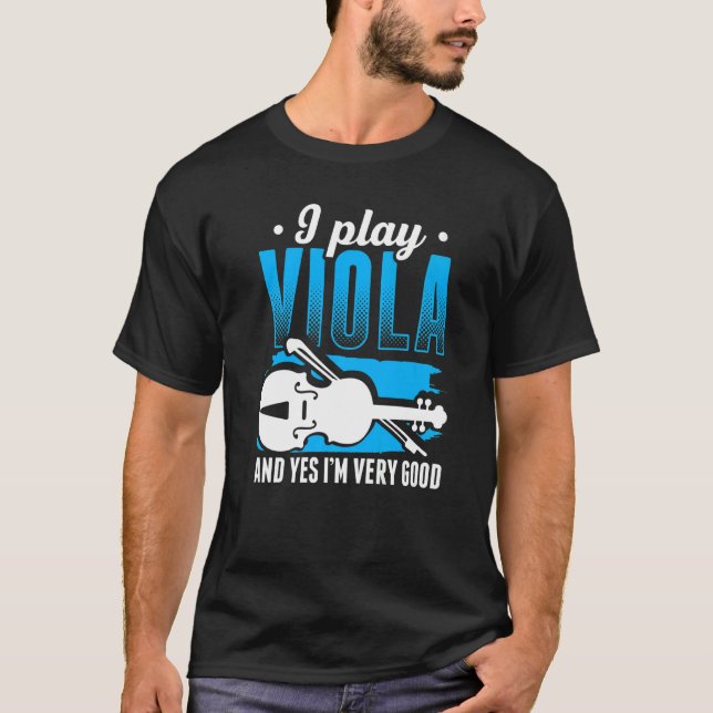 Camiseta Viola Play Viola Music Violist Player Orchestra Vi (Frente)