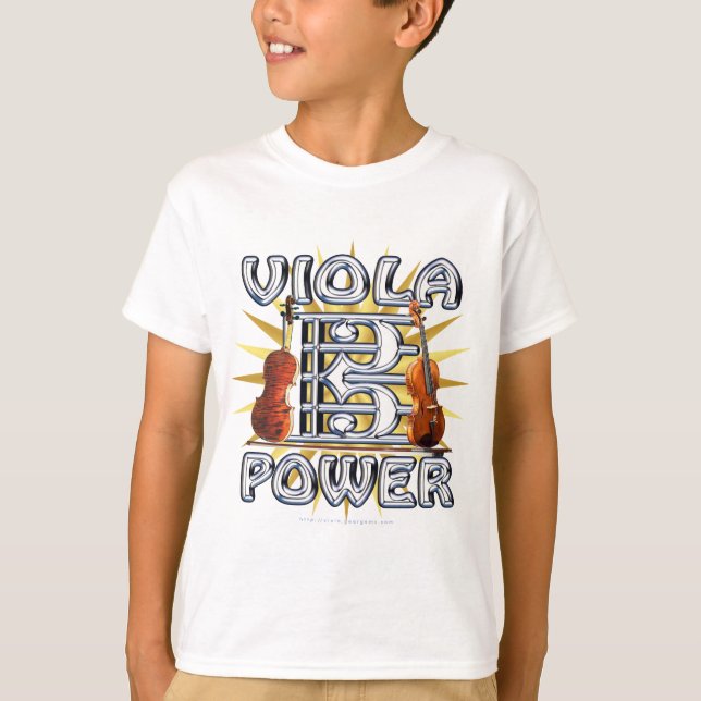 Camiseta Viola Power (Frente)