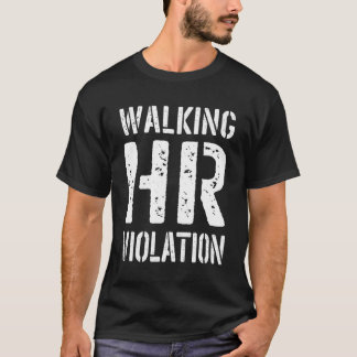 Camiseta Violação Hr Andando