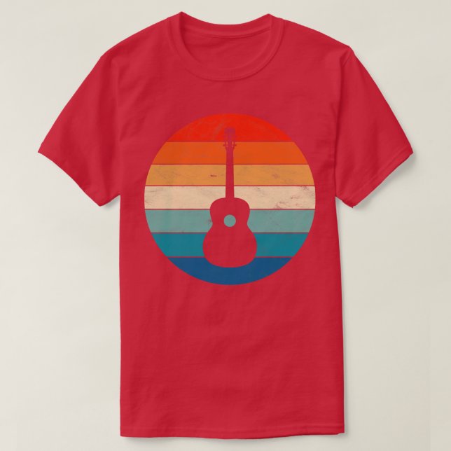 Camiseta Violão acústico (Frente do Design)