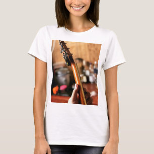 Camiseta Violão acústico bonito