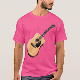 Camiseta Violão Acústico de Música country