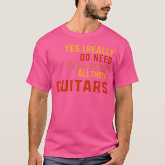 Camiseta Violão Acústico Engraçado